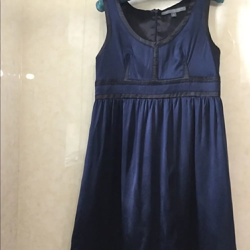 Proenza Schouler Sz5 SILK dress Navy sleeveless